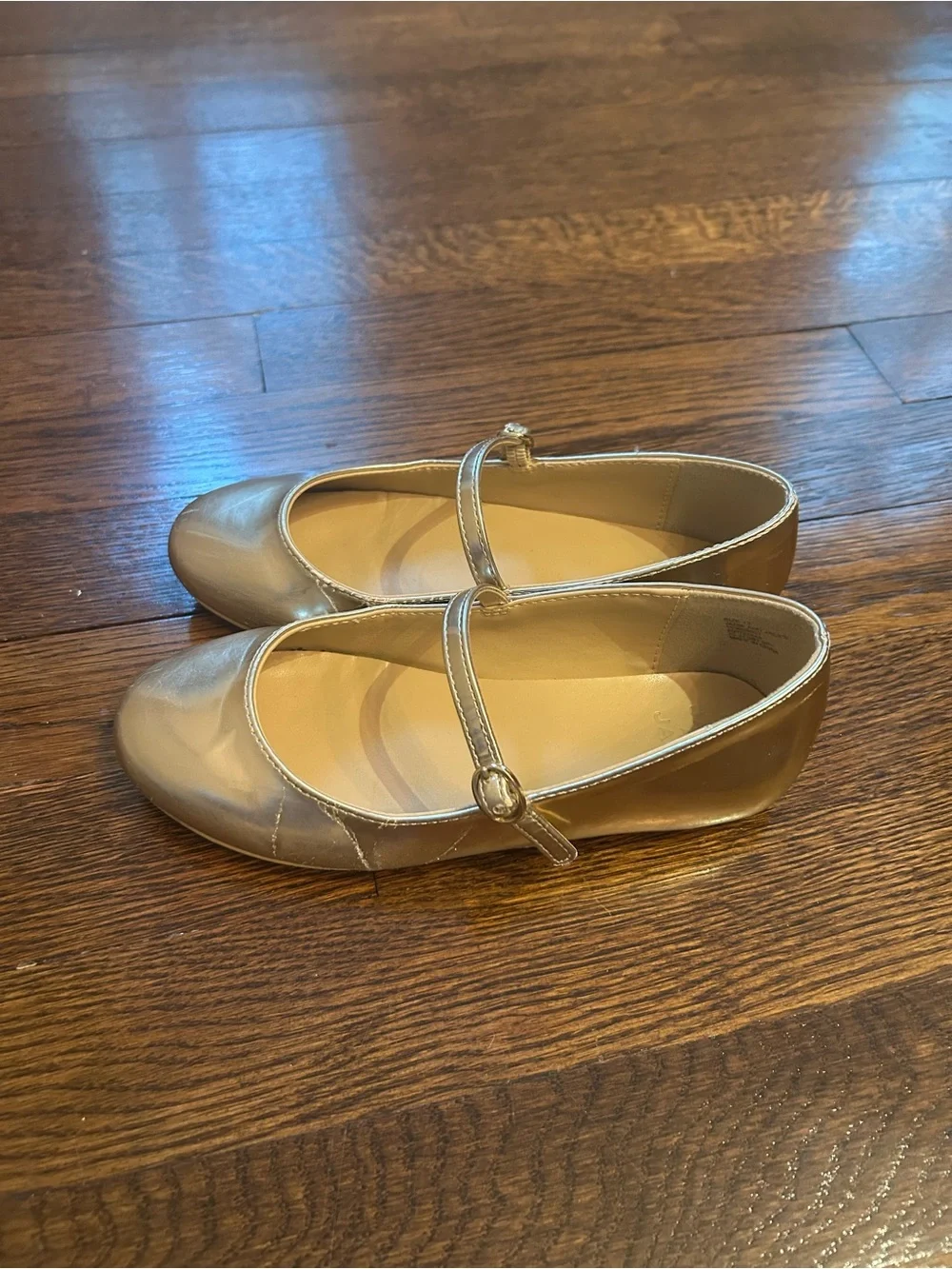 Janie Jack gold flats